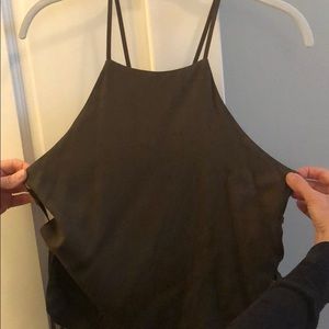 Tobi tank with ties on the side